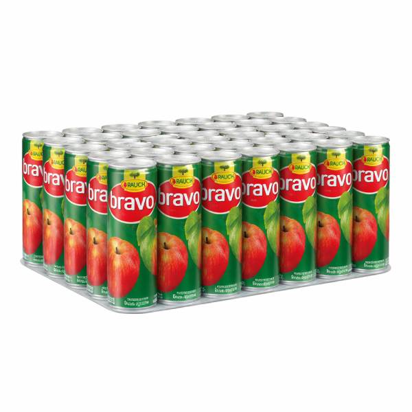 0.25L BRAVO SOK JABUKA LIMENKA PAKET (24 komada)