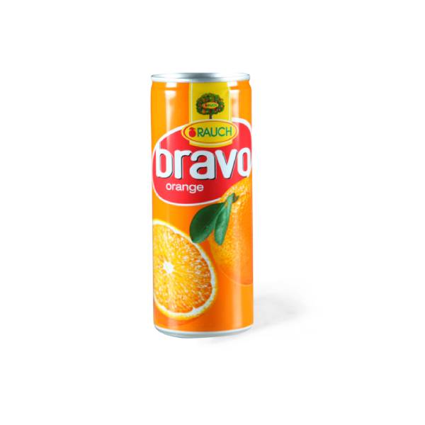 0.25L BRAVO SOK NARANDŽA LIMENKA