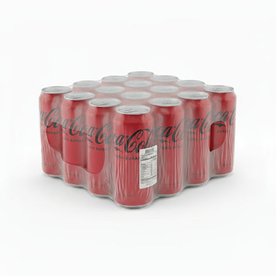 0.33L COCA COLA SOK GAZ ZERO PAKET (24 Limenki)