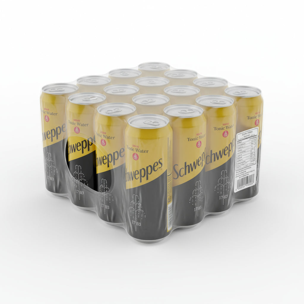0.33L SCHWEPPES SOK GAZ TONIC PAKET (24 Limenki)