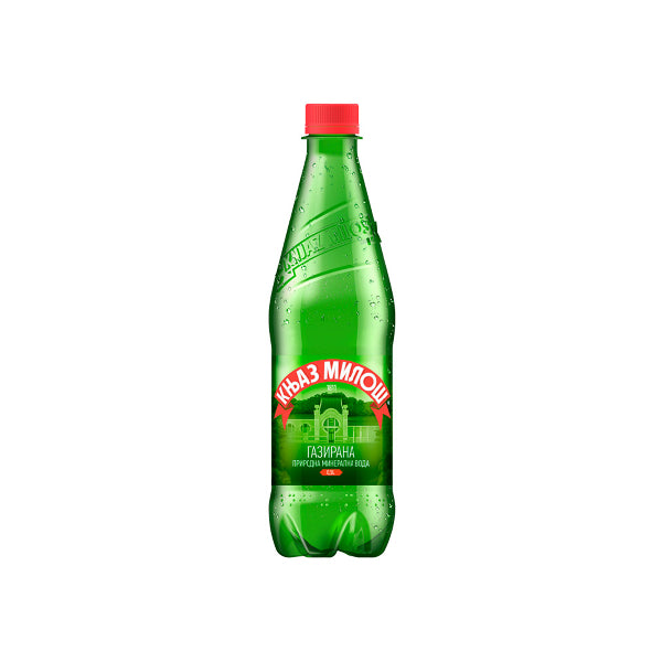 0.5L KNJAZ MILOS VODA GAZIRANA