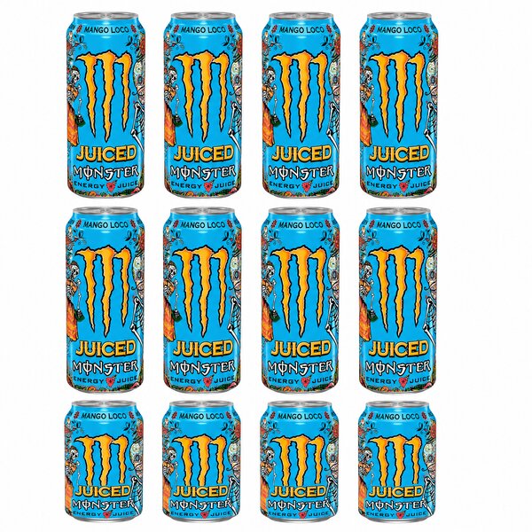 0.5L MONSTER ENERGETSKO PIĆE MANGO LOCO PAKET (12 komada)