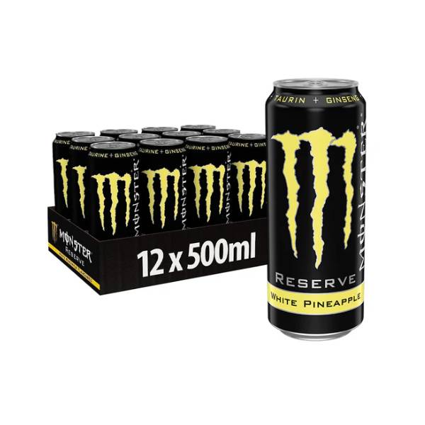 0.5L MONSTER RESERVE WHITE PINEAPPLE PAKET (12 komada)