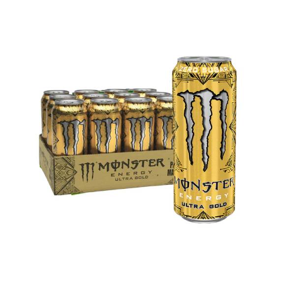 0.5L MONSTER ULTRA GOLDEN PINEAPPLE PAKET (12 komada)