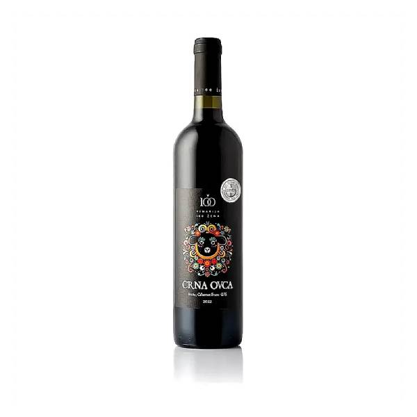 0.75L CRNA OVCA KABERNE FRAN 2024 100 ŽENA