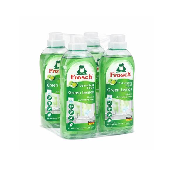 0.75L FROSCH DET. ZA PRANJE POSUĐA BRILLANT CITRUS PAKET (4 komada)