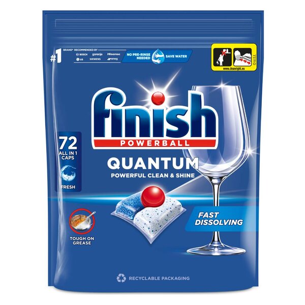 FINISH QUANTUM ALL IN ONE 72 TABLETE*