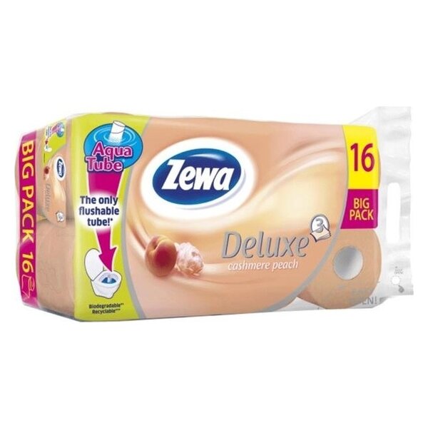 TOALET PAPIR ZEWA PEACH 3SLOJA 16KOM*