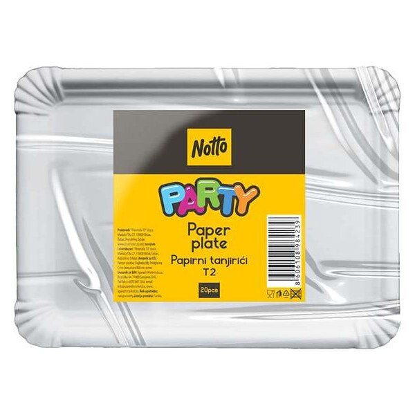 20/1 NOTTO PAPIRNI TANJIRIĆI T-2*