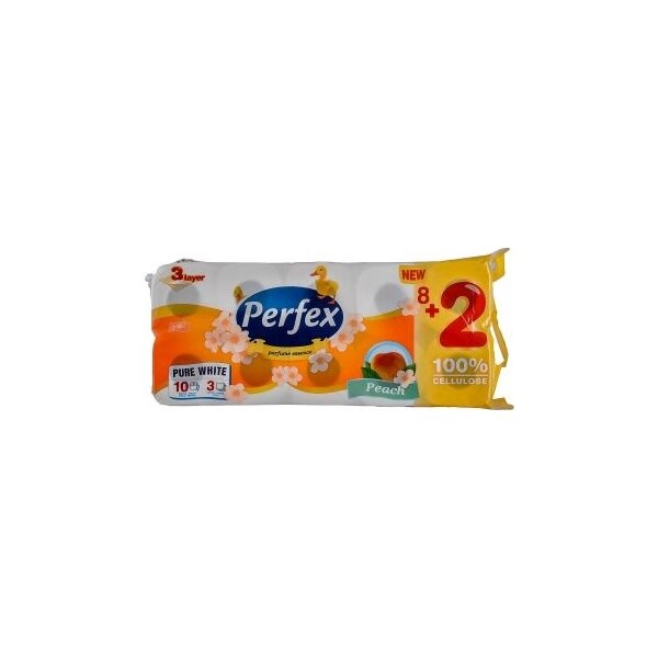 TOALET PAPIR PERFEX BRESKVA 3 SLOJA 10KOM*