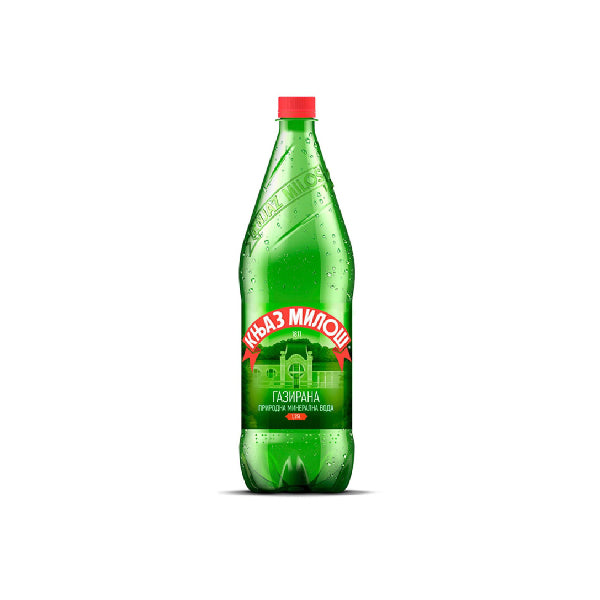 1.25L KNJAZ MILOS VODA GAZ.PET