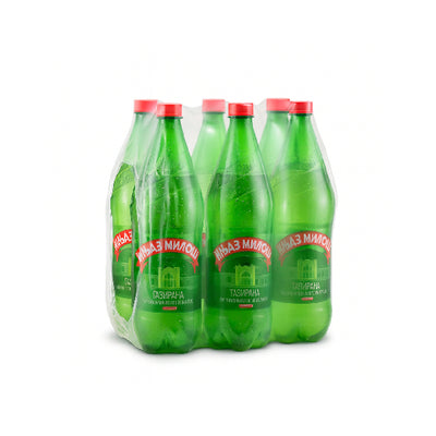 1.75L KNJAZ MILOS VODA GAZIRAN Paket (6 Flasa)