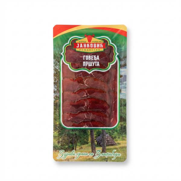 100G GOVEĐA PRŠUTA ZDRAVO SA ZLATIBORA SLAJS