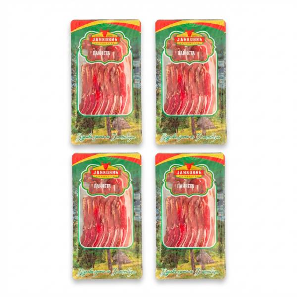 100G PANČETA ZDRAVO SA ZLATIBORA SLAJS PAKET (4 Komada)