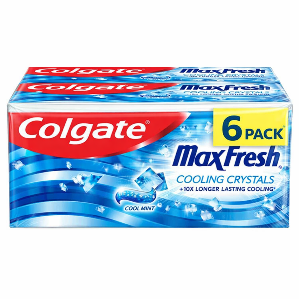100ML COLGATE MAX FRESH COOL MINT PAKET (6 komada)