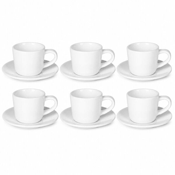 100ML LUXIA MILL MINI ŠOLJA SA TACNOM ZA ESPRESSO PAKET (6 komada)