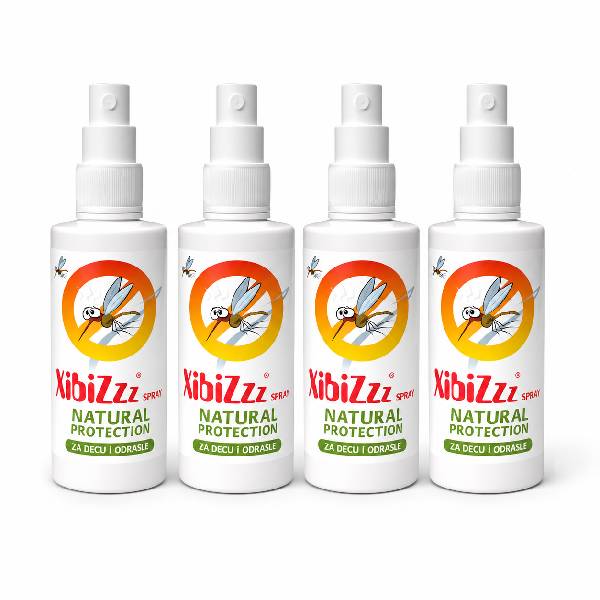 100ML XIBIZ NATURAL PROTECTION SPRAY PAKET (4 komada)