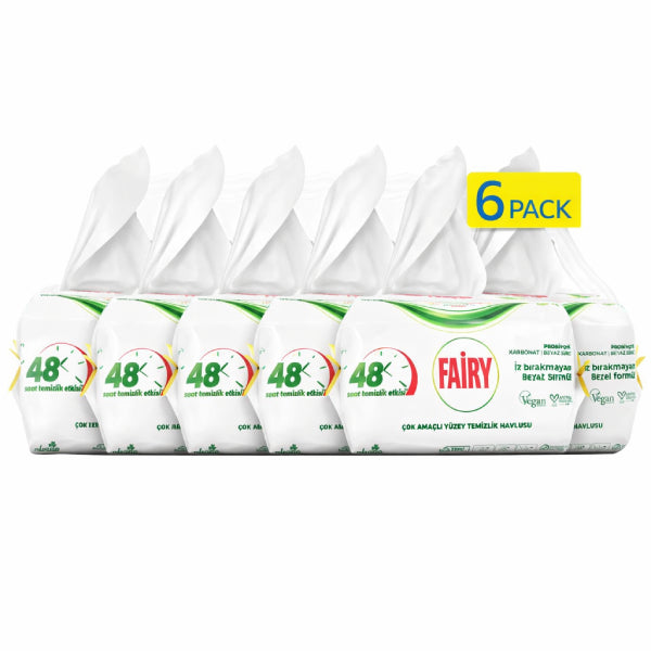 100/1 FAIRY VLAŽNE MARAMICE JABUKA PAKET (6 komada)