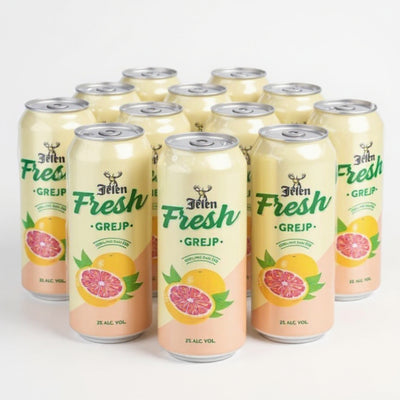 JELEN FRESH PIVO GREJP 0.5L PAKET (12 Limenki)