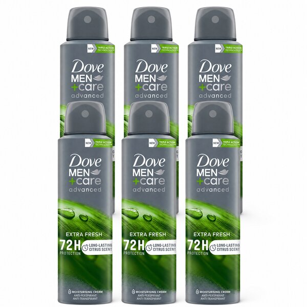 150ML DOVE DEO EXTRA FRESH PAKET (6 komada)