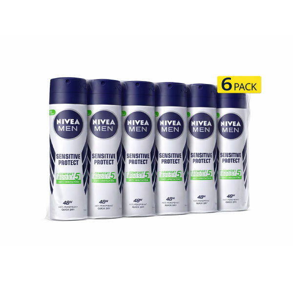 150ML NIVEA MEN DEO SENSITIVE PAKET (6 komada)