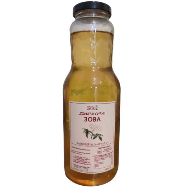 1L DOMAĆI SIRUP OD ZOVE TATKO NA SLATKO