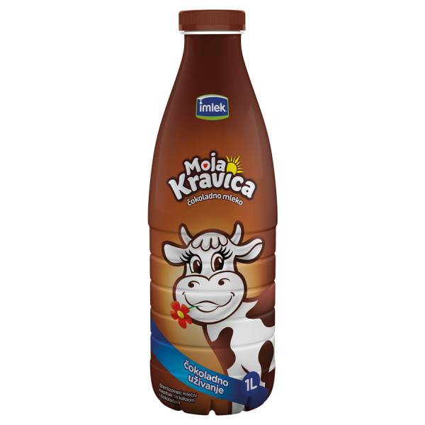 1L MOJA KRAVICA COKOLADNO MLEKO PET