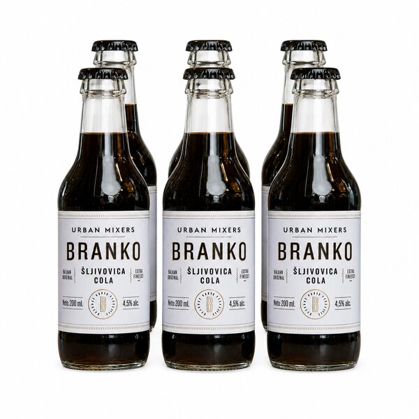 200ML BRANKO ŠLJIVOVAČA COLA PAKET (6 komada)