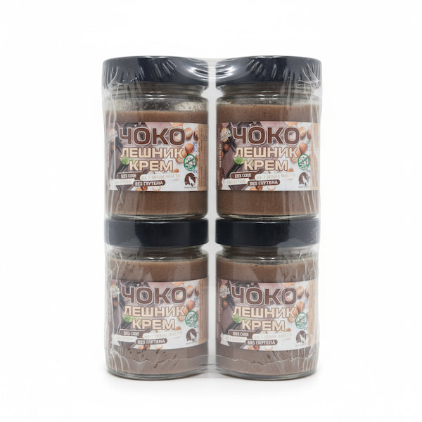 300G ČOKO LEŠNIK KREM ZDRAVO KOD RUSA (4 Komada)