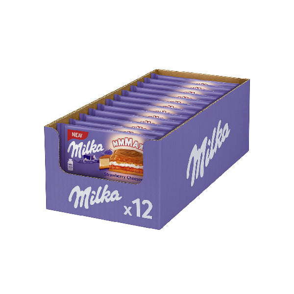 300G MILKA  CHEESECAKE JAGODA Paket (12 Komada)