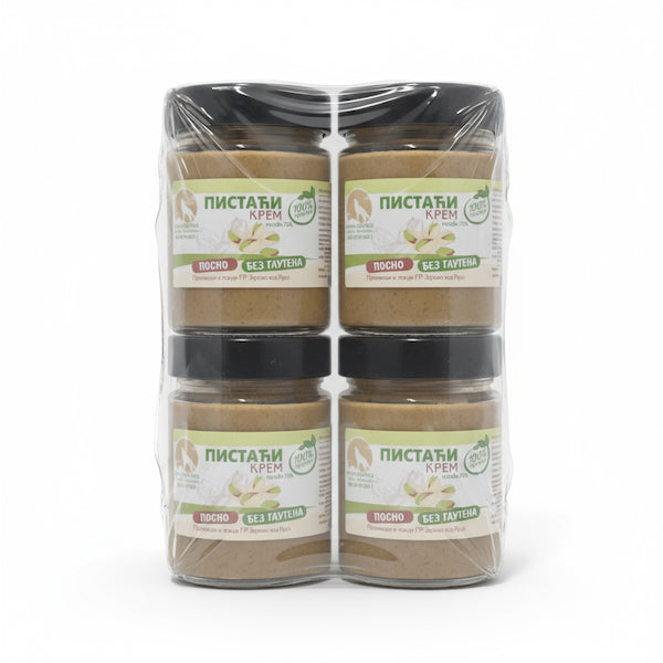 300G PISTAĆI KREM 70% PISTAĆA ZDRAVO KOD RUSA Paket (4 Komada)