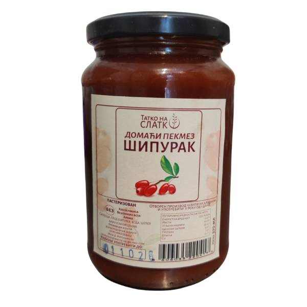 370ML DOMAĆI PEKMEZ OD ŠIPURKA TATKO NA SLATKO