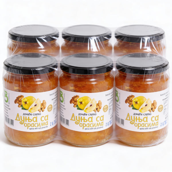 375G SLATKO DUNJA SA ORASIMA VARJAČA PAKET (6 komada)
