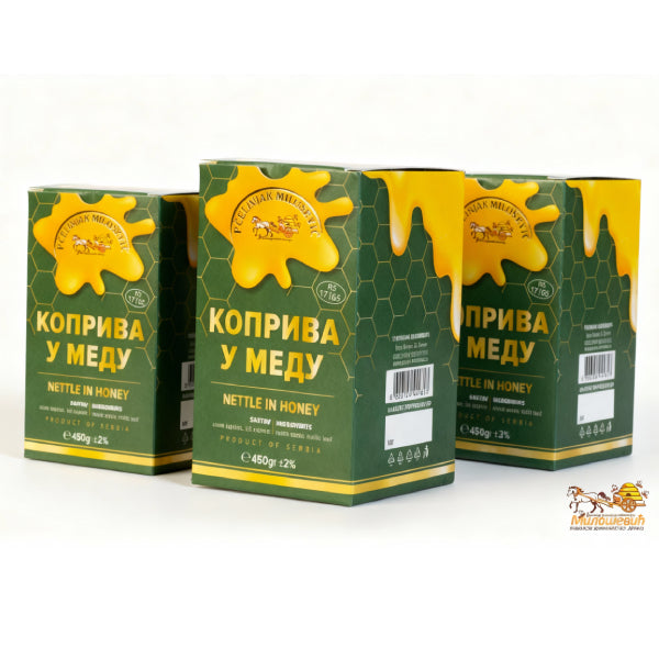 450G KOPRIVA U MEDU MILOŠEVIĆ Paket (3 Komada)