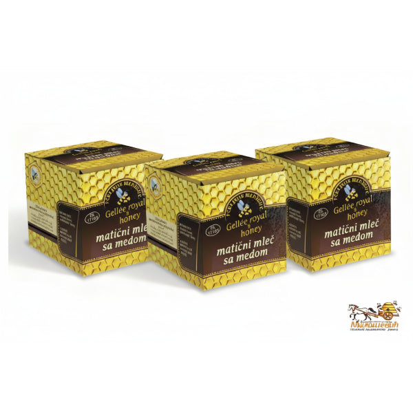 450G MATIČNI MLEČ SA MEDOM MILOŠEVIĆ Paket (3 Komada)