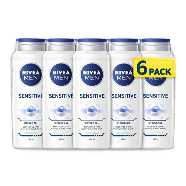 500ML NIVEA GEL SENSITIVE PAKET 6 (komada)