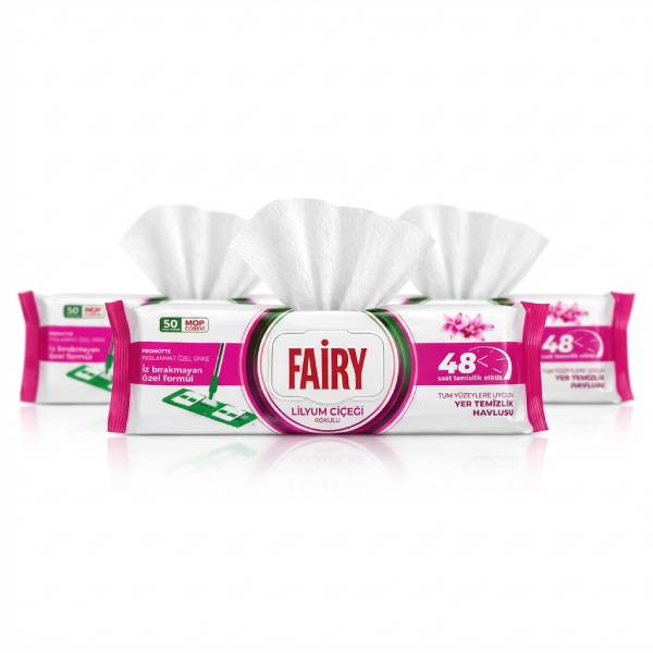 50/1 FAIRY MARAMICE ZA ČIŠĆENJE PODA LILY PAKET (3 komada)