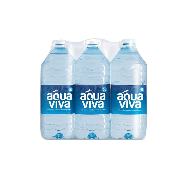 5L AQUA VIVA VODA RAVAN CEP Paket (6 Flasa)