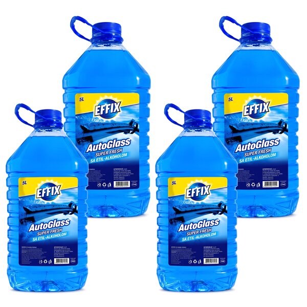 5L EFFIX LETNJE VETROBRANSKO STAKLO PAKET (4 komada)