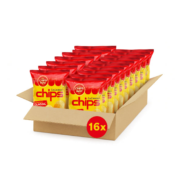 90G CHIPS WAY CLASSIC Paket (16 Komada)