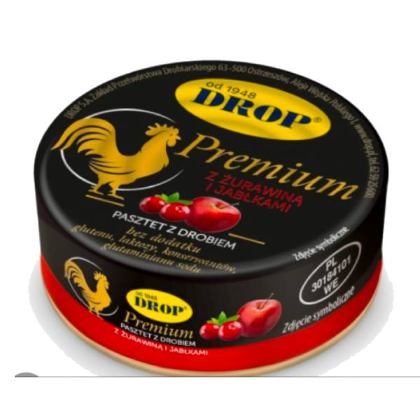 90G PAŠTETA PILEĆA SA DODATKOM JABUKE I BRUSNICE