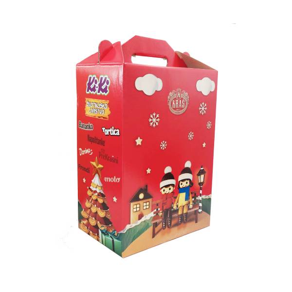 930G KRAŠ NOVOGODIŠNJI PAKETIĆ KUTIJA