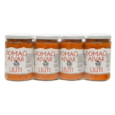 DOMAĆI AJVAR LJUTI POLAR PAKET (4 Komada)