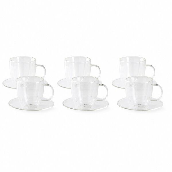LUXIA PIGNA MIDI SET ŠOLJA ZA CAPPUCCINO 2x150ML PAKET(3 komada)