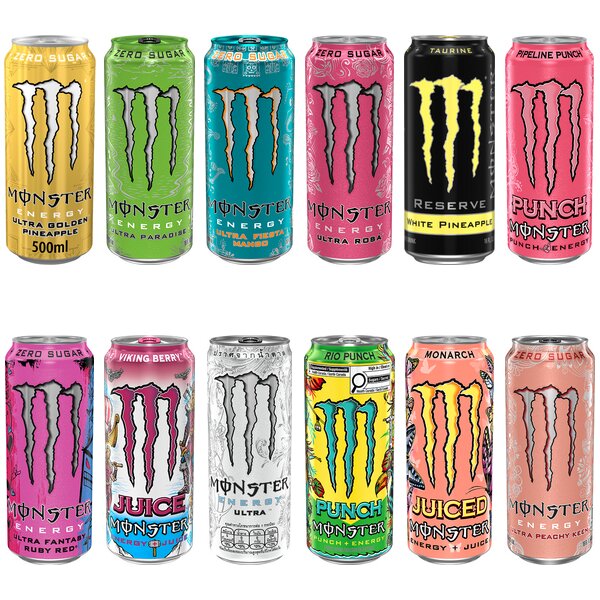 MONSTER 12 RAZLIČITIH UKUSA PAKET (12 komada)