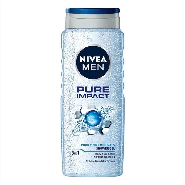 500ML NIVEA KUPKA PURE IMPACT*