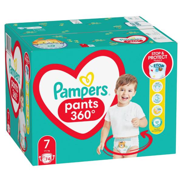 PAMPERS PANTS MB 7 (74)