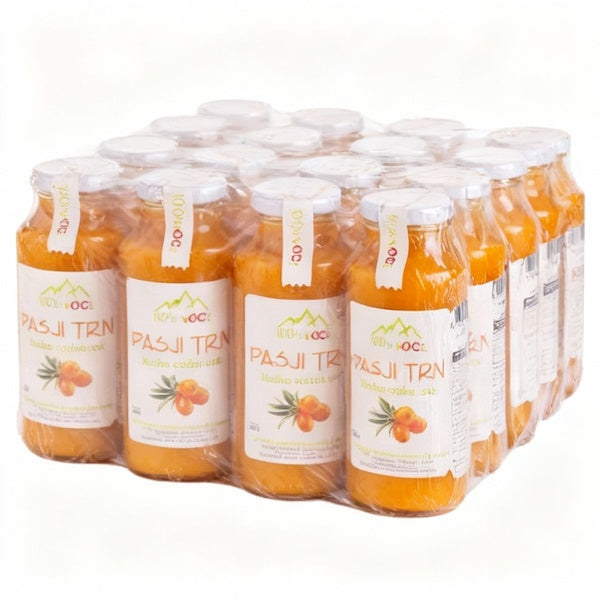 PASJI TRN 0,25L 100% HLADNO CEĐENI SOK Paket (20 Flašica)