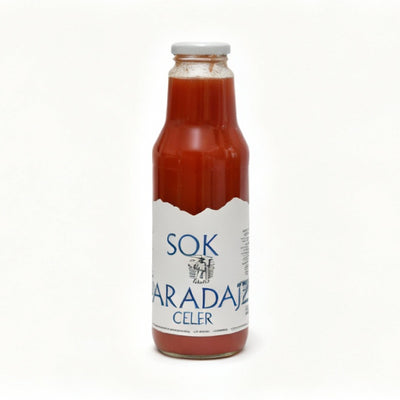 DOMAĆI SOK OD PARADAJZA CELER 750ml POLJAR