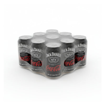 0.33L JACK DANIELS&COCA COLA Paket (12 Limenki)
